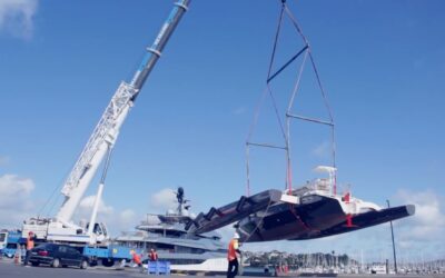 THE ULTIMATE OCEAN CRUISING MACHINE GETS A LIFT